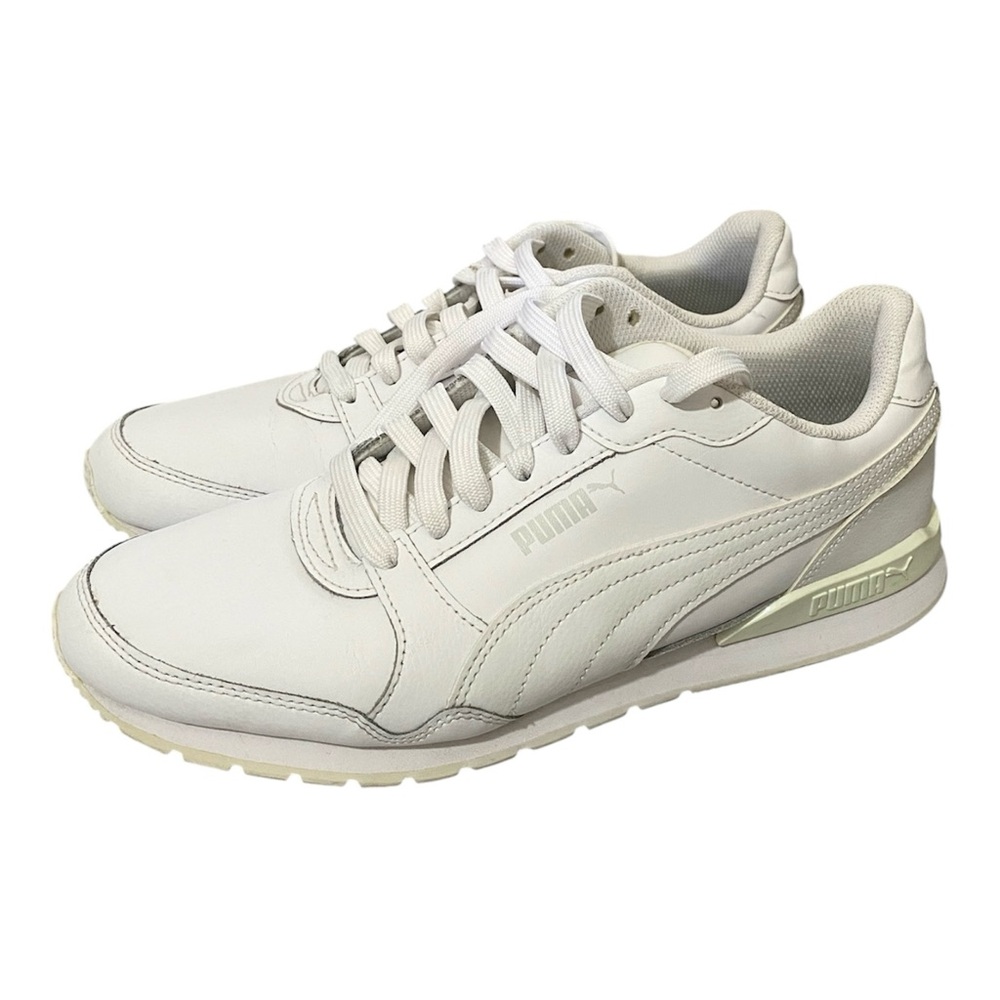 PUMA Men's ST Runner V3 Sneakers Size 10.5 White Low Top